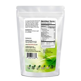 Organic Maca Root Powder - Adaptogen Superfood Supplement - Red, Yellow & Black Blend Grown In Peru - Mix In Drinks, Juice, Smoothies, Shakes, Food & Recipes - Raw, Vegan, Non GMO, Gluten Free - 1 lb