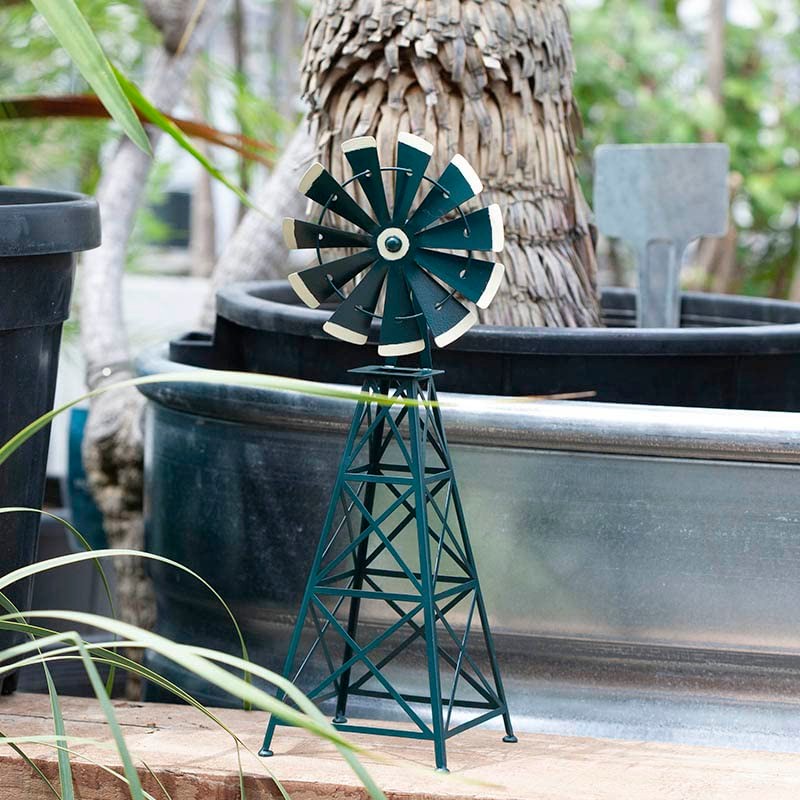 Dulton NB-0406GN Little Wind Mill, Green, BOTANY Height 12.8 inches