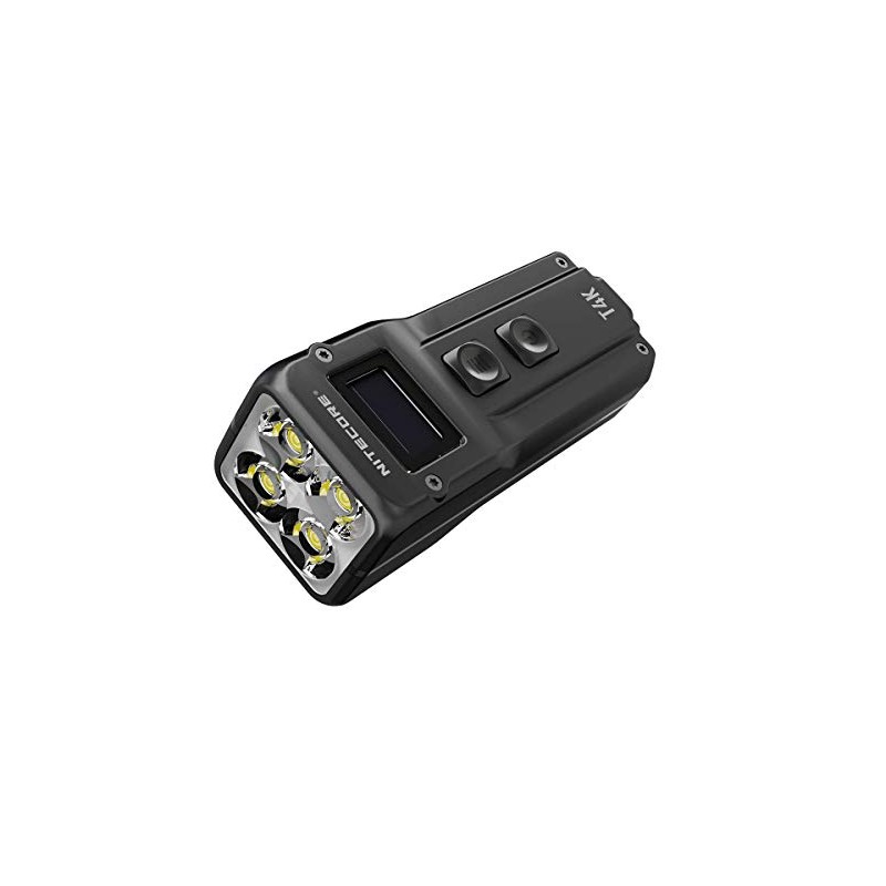 Nitecore T4K Key Chain 4000 Lumen Max and USB-C Charge