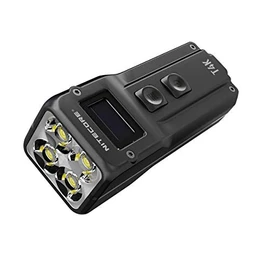 Nitecore T4K Key Chain 4000 Lumen Max and USB-C Charge Flashlight