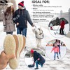 2 Pairs of Lambskin Soles, Thermal Sole, Shoe Insoles, Warm