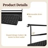 seicasaya 2-Tier Water Bottle Drying Rack for Countertop - Large