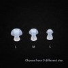 （6pcs/lot） Hearing Aid Ear Tips Silicone Earplug Domes for BTE,ITE