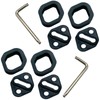 MARUHADO Toyota Rubber Door Striker Covers for Toyota Rubber Noise