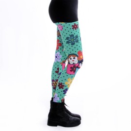 cosey Colourful Printed Leggings (1 Size Fits All) - Various Legging Designs -