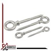 Eye bolt with wood thread, 8 x 80 mm, 1