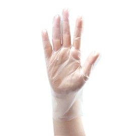 Million Fit Star Gloves No.880 Olefin Elastic Anti-Slip Powder Free 200 Count 1 Box Disposable LH-880-M