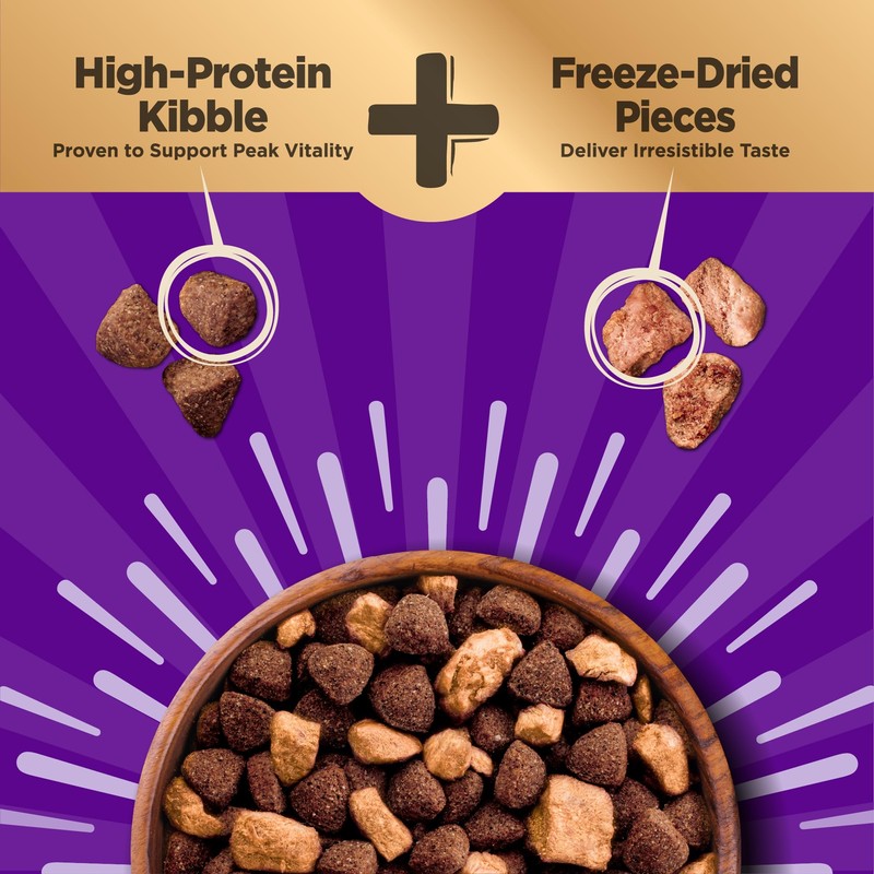 Wellness CORE+ Dry Dog Food with Freeze Dried Pieces, Wholesome