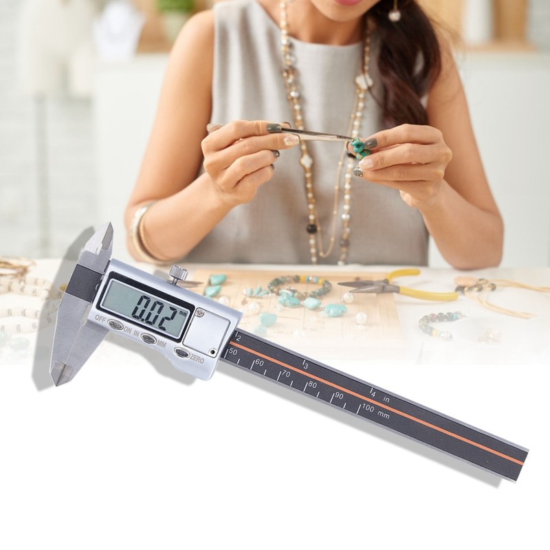 Electronic Digital Caliper Portable Mini Digital Calipers Measuring Tool for
