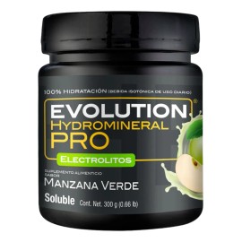 Electrolitos Azúcar Electrolytes Polvo Servicios Suero Keto Calorías Magnesio Calcio Potasio Zinc Sodio Evolution Hydromineral Sabor Manzana Verde