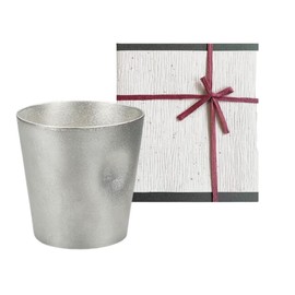 Nousaku Red Cotton Ribbon Wrapping with Washi Paper NAJIMI Tumbler, 3.5 inches (90 mm), 3.5 inches (90 mm), Full Water Capacity: 11.8 fl oz (350 cc), Tin Najimi Tumbler