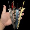 Set of 4 in 1 Sword Game Weapon Box Metal