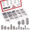 Hilitchi 295Pcs M3/4/5/6/8 304 Stainless Steel Set Screw Assortment with