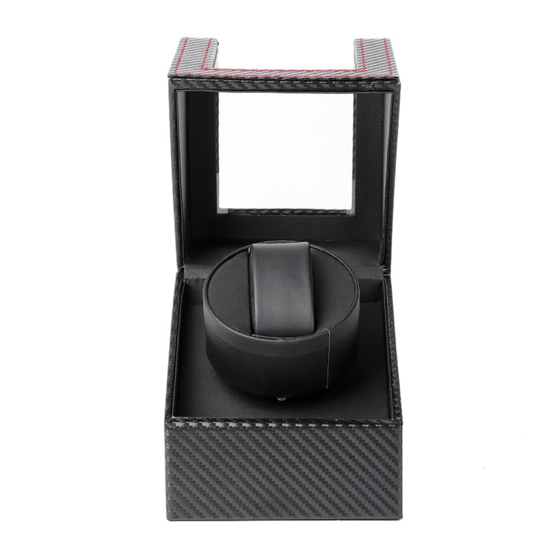 Single Automatic Watch Winder with Quiet Motor Wristwatch Display Case