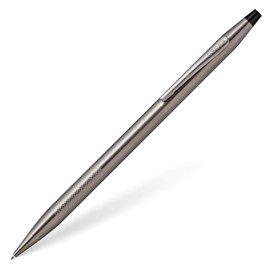 Cross Classic Century Titanium Grey Micro Knurl and Brushed Titanium Grey PVD - Lápiz de 0,7 mm