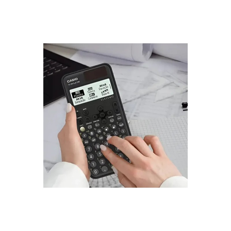 Calculadora Cientifica Casio Classwiz Fx-991cw 540 Funciones Color Negro
