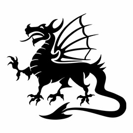 AMA SHOP sticker prespaced dragon decals pvc decals for decals window stickers wall mural car motorcycle helmet camper boat