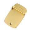 FALETO Solid Brass Rectangle Heavy Duty Belt Buckle Replacement for