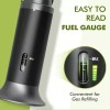 Homitt Butane Torch with Fuel Gauge, Refillable Soldering Cooking Torch