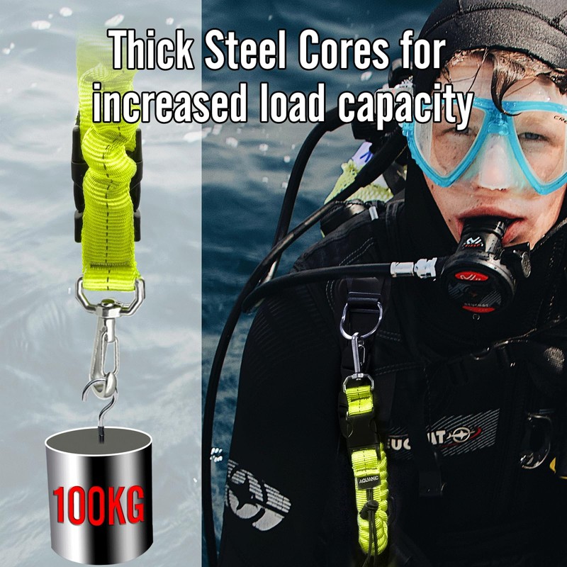 nitescuba Spiral Cable Spring Coil for Diving, Diving Accessories, Anti-Lost