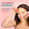 SpaLife Watermelon Cooling Eye Pads, 48 Hydrating Under Eye Patches
