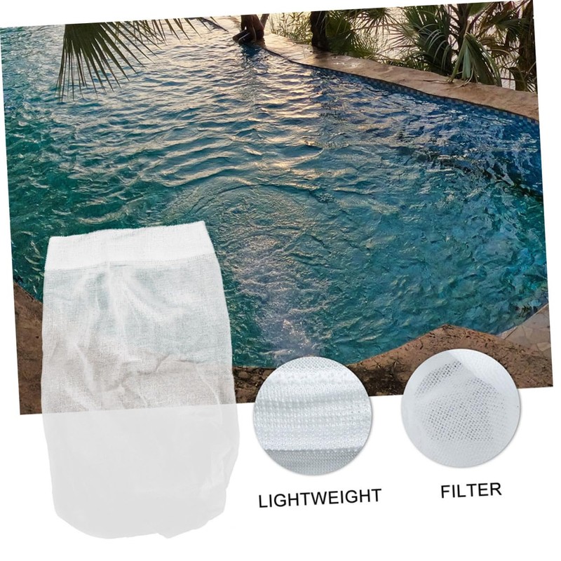 Levemolo 20Pcs Pool Skimmer Socks Elastic Mesh Basket Filters for