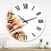 Designart 'Exotic Dry Pampas Grass' Traditional wall clock - 23