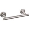 GERZ 9-Inch Small Kitchen Towel Bar Brushed Stainless Steel Cabinet