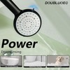 DOUBLUOEG Tub Spout with Diverter, 6 Settings Handheld Shower, Bathtub