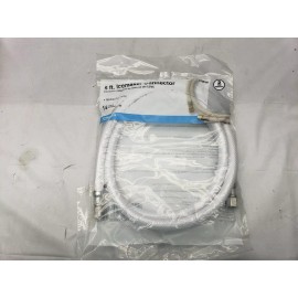 Universal 5 Foot Refrigerator Icemaker Connector Flexible PVC Hose 1/4" Inlet Outlet A48