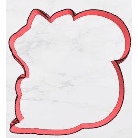 Squirrel 3D Printed Cookie Cutter - Small - 3 inch