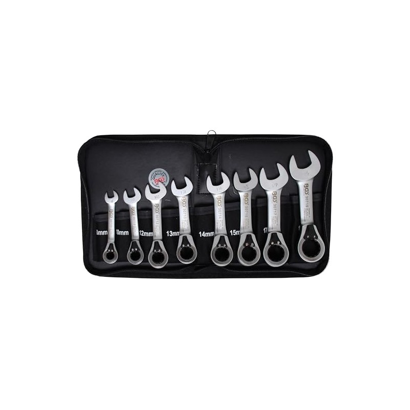 BGS 30720 | Ratchet Ring Spanner Set | Switchable |