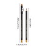 3Pcs Eyeliner Pencils With Sharpener Head Waterproof Professional Makeup Beauty