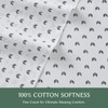HYPREST 100% Cotton Sheets Boho- 600 TC Deep Pocket Queen