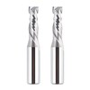 SpeTool 2PCS Compression Spiral Router Bits 1/2 Shank with 3/8