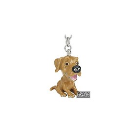 Arora Little Paws Yellow Labrador Key Ring/Bag Charm, Multicolour, One Size 3729