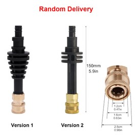 5.9 inch Short Lance Extension Rod Adapter for Worx WG629E WG630 WU629 WG644 Hydroshot Pressure Washer Accessories