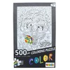 Deer 500 Piece Coloring Jigsaw Puzzle + 6 Markers