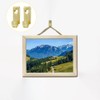 Adiyer 10pcs Heavy Duty J-Shaped Hangers 304 Stainless Steel Wall