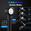 Moriko Portable Camping Shower, Upgrade 8000mAh Rechargeable Shower Pump with