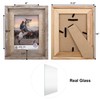 Rustic Barnwood Picture Frames 8.5x11 - Set of 2 -