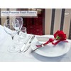 Royal Imports Floral Water Tubes/Vials for Flower Arrangements - Green
