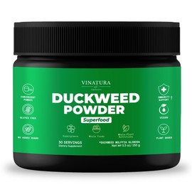 VINATURA Duckweed Powder - Duckweed Supplement, Superfood Digestive Health, Fiber-Superfood Powder of Wolffia Globosa