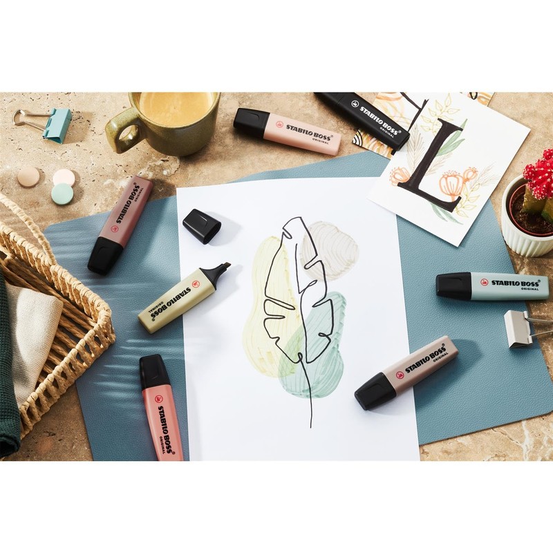 STABILO BOSS ORIGINAL NatureCOLORS Highlighter - taupe greyaa