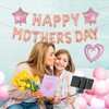 YQUQWN Happy Mothers Day Balloons Star Heart Foil Balloons Magical