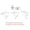 2 Pcs Soft Closing Lid Panel Support Hinges Stay,Can Be