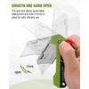 WORKPRO EDC Folding Utility Knife, Mini Box Cutter with Quick