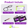 9.6V 1800mAh Ni-Cd 4+4 Flat Shape Rechargeable Battery with SM-2P