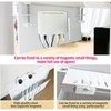 Desk Side Storage, Under Desk Storage, No Drill Steel Hanging
