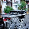 SafBbcue Cast Iron Cooking Grates for Weber Traveler Portable Gas